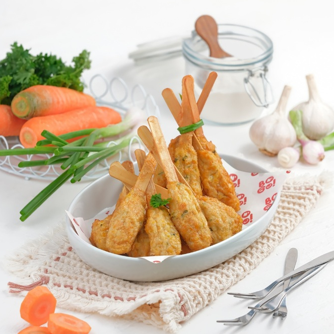 

SEMPOL AYAM | CHICKEN STRIP NUGGET AYAM ORGANIK BY BENOURISH | SNACK FINGER FOOD ANAK