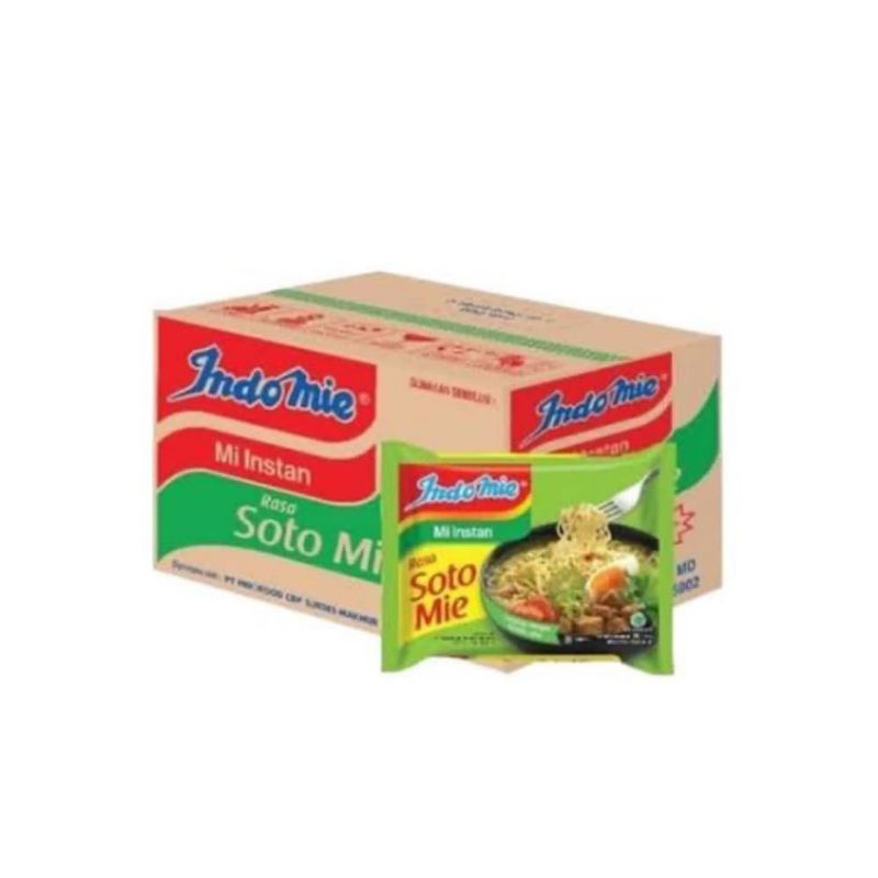 

Indomie Soto 70gr 1ds isi 40pcs