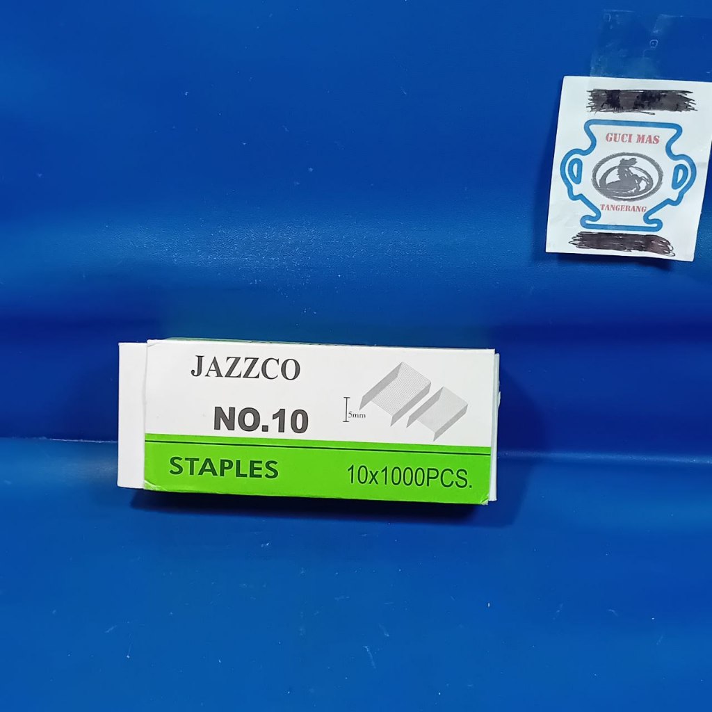 

Isi Straples No.10 10\1 @20Pcs \ 1Pak JAZZCO / COMBO