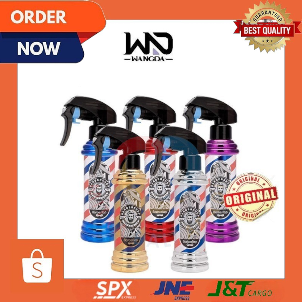 Botol Spray Barber Stripe - Botol Spray - Botol Spray Barbershop - Botol Spray  200ml