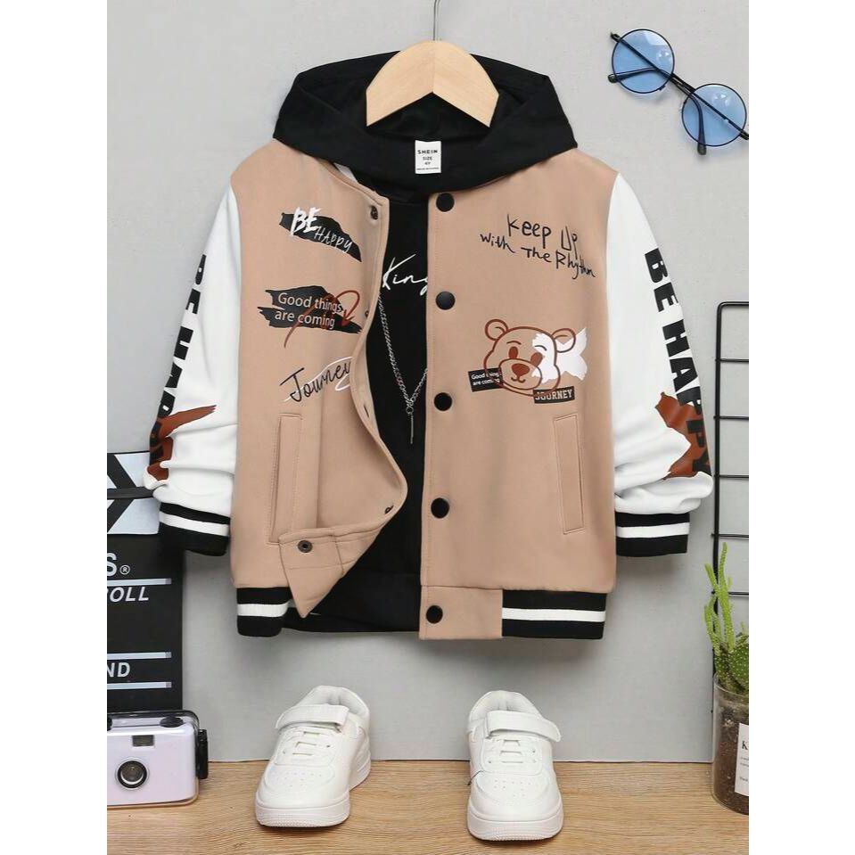 Varsity anak pria wanita/basebal anak umur 8 tahun cowok/cewek best terbaru