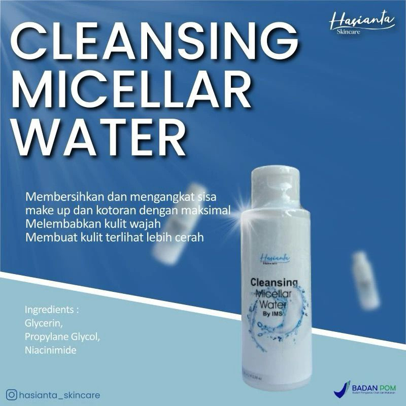 Micelar water Hasianta skincare