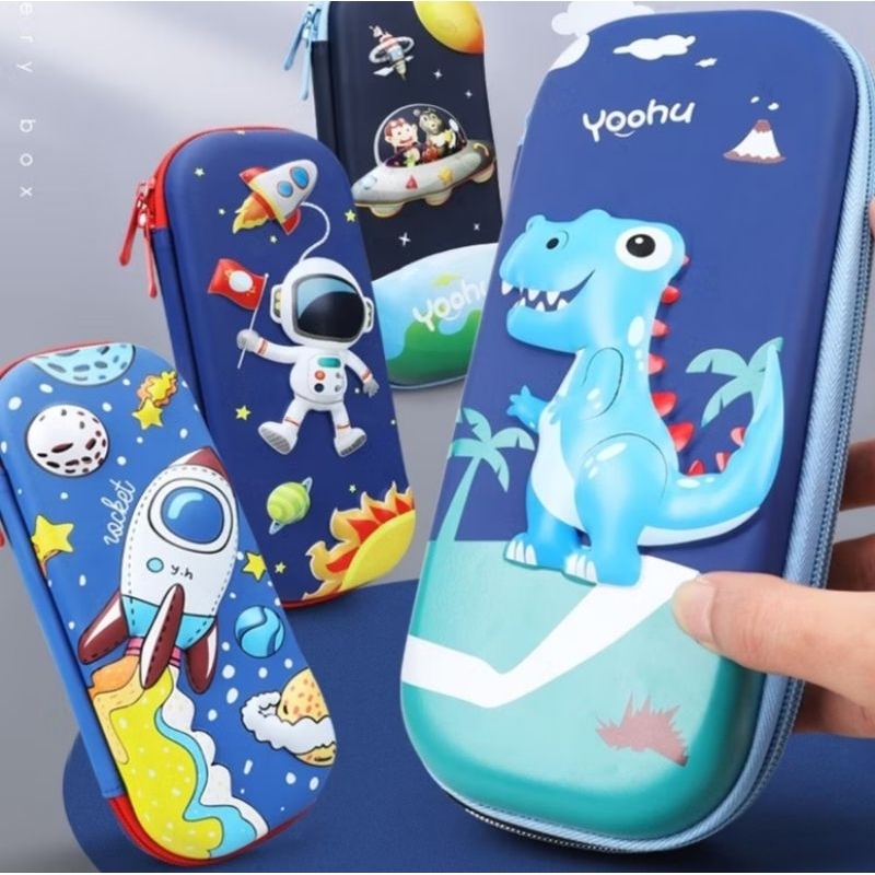 

Kotak Pensil Anak Import 3D Timbul Karakter Kartun Lucu Tahan Air