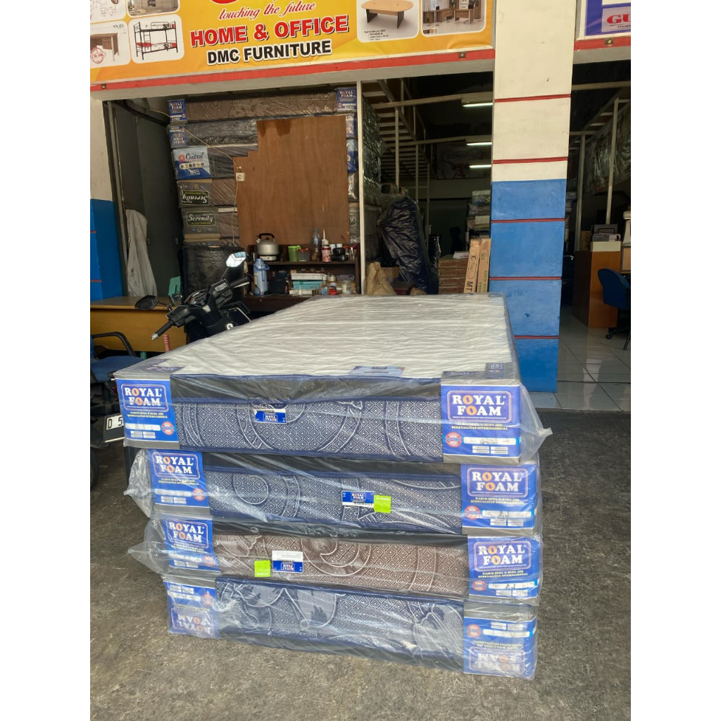 Kasur Busa Royal Foam 120x200 Busa Royal Plustop Quilting tebal 23 cm Garansi 10 Tahun