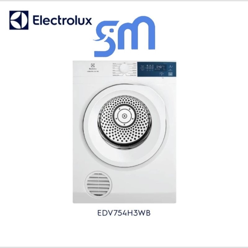 Dryer Electrolux EDV754H3WB Mesin pengering Baju 7.5 kg bukaan depan