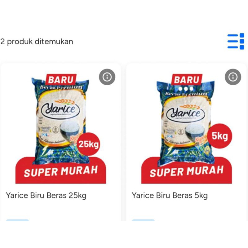 

Beras Yarice