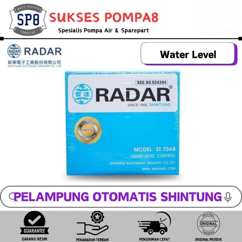 Radar Shintung ST-70AB / Radar Toren / Pelampung Toren Otomatis