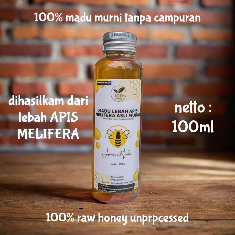 

MADU ASLI dari lebah APIS MELIFERA (murni dari nektar bunga randu)