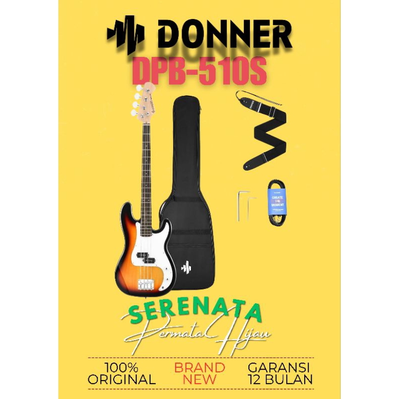 Donner DPB 510S Gitar Bass Elektrik