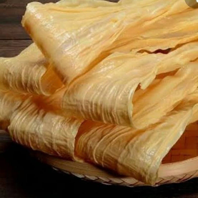 

Tauki/ Kembang tahu bersertifikat halal per 100gr