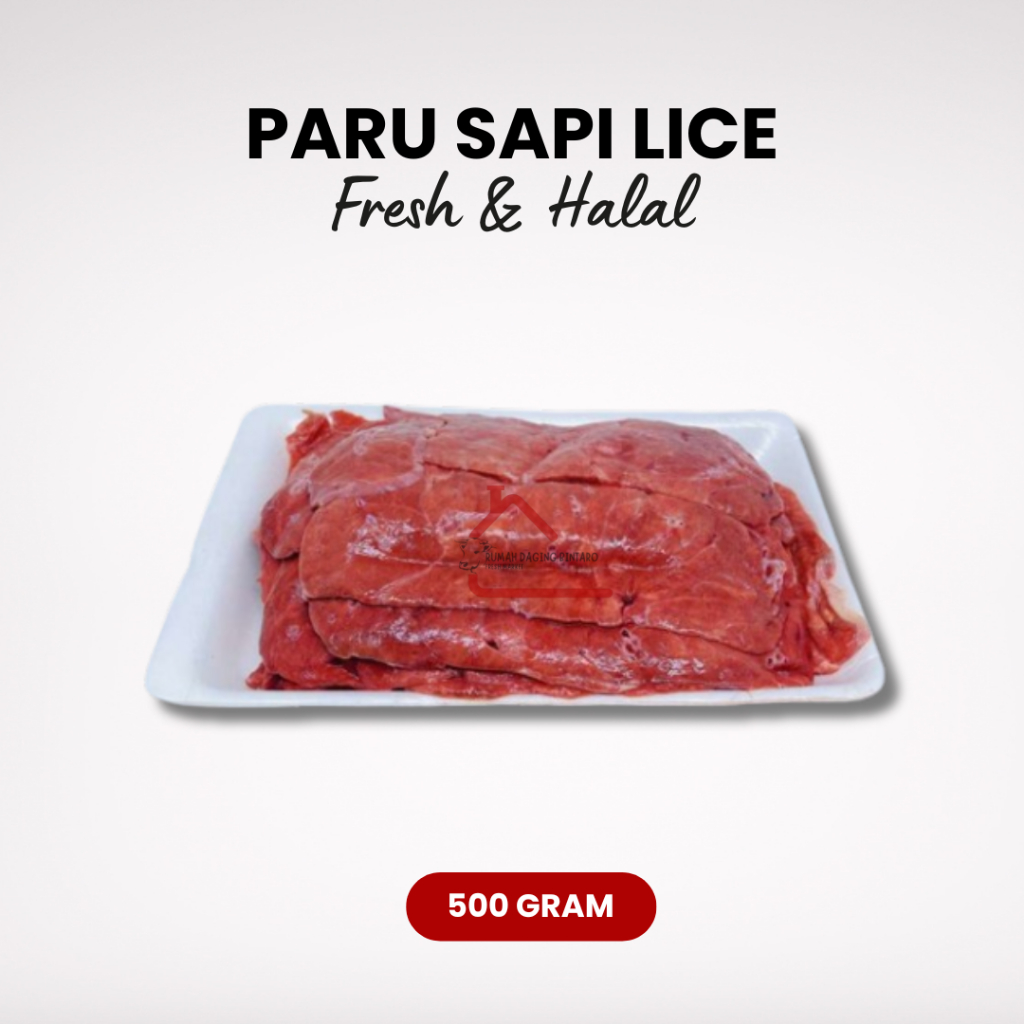 

Paru Slice Sapi Fresh Halal 500gr Tangerang Selatan