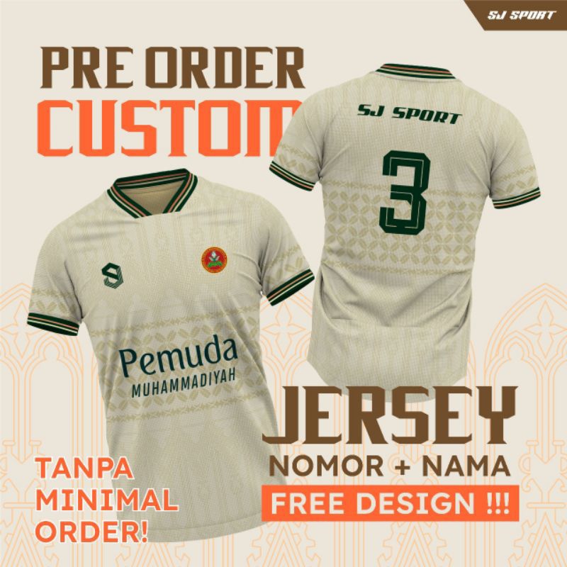 jersey custom Muhammadiyah