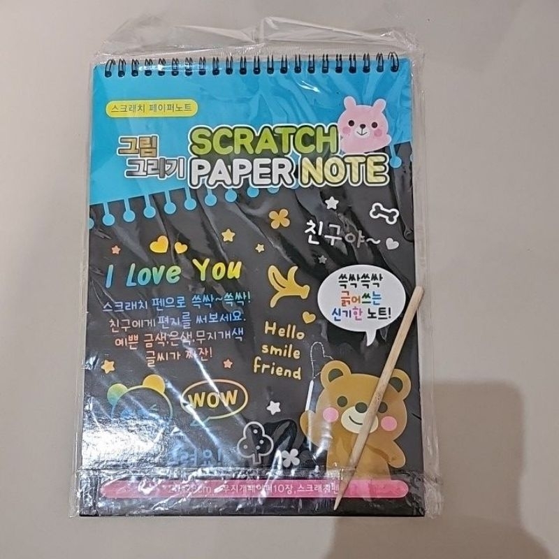 

scratch paper note 20x28cm