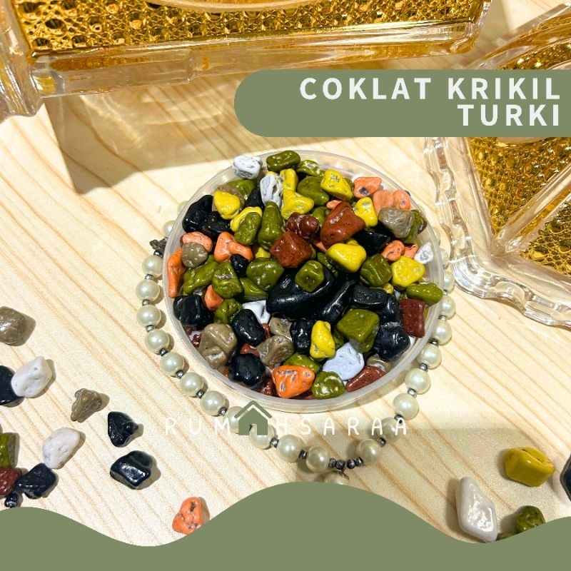 

Coklat Krikil Turki 1kg 500gr 250gr | Cokelat Batu | Kerikil | Coklat Arab