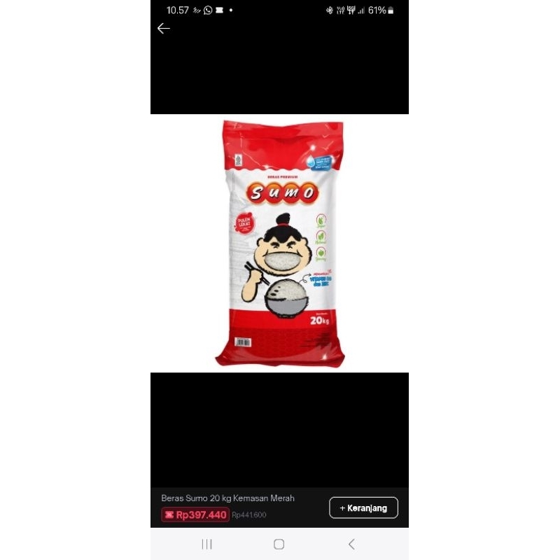

Beraa Sumo Merah 20 kg