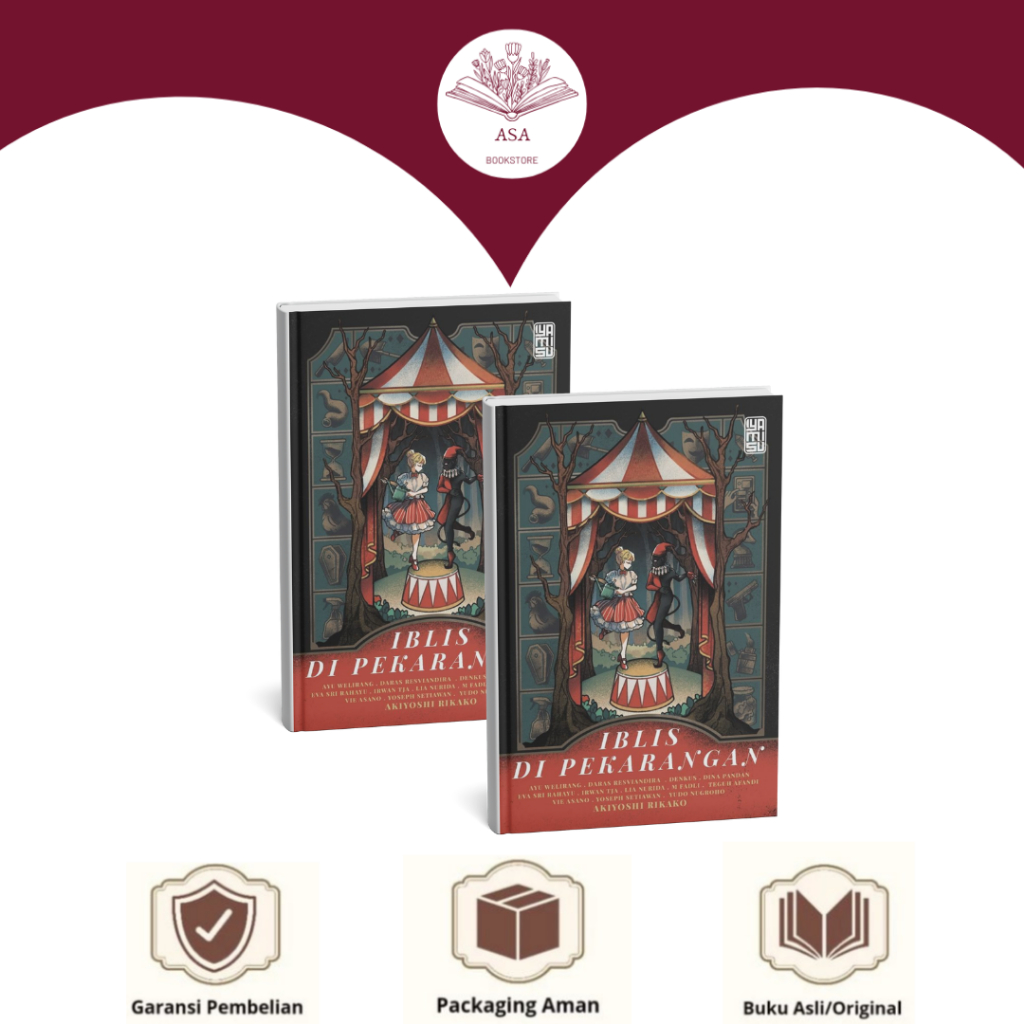 Novel Iblis Di Pekarangan ( Akiyoshi Rikako ) - Penerbit Haru