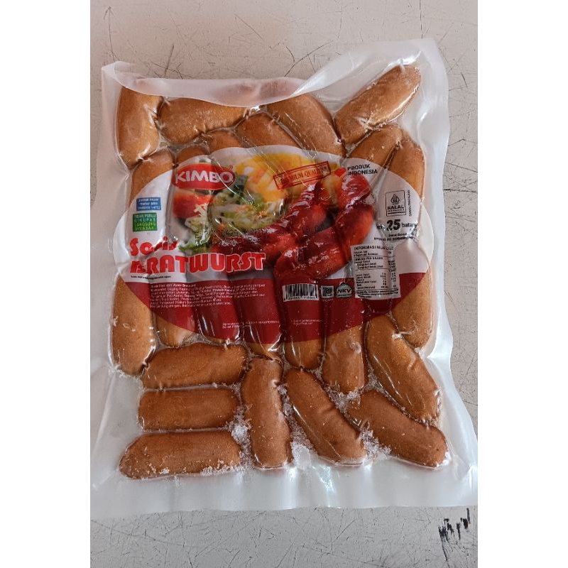 

Sosis Kimbo Bratwurst isi 25