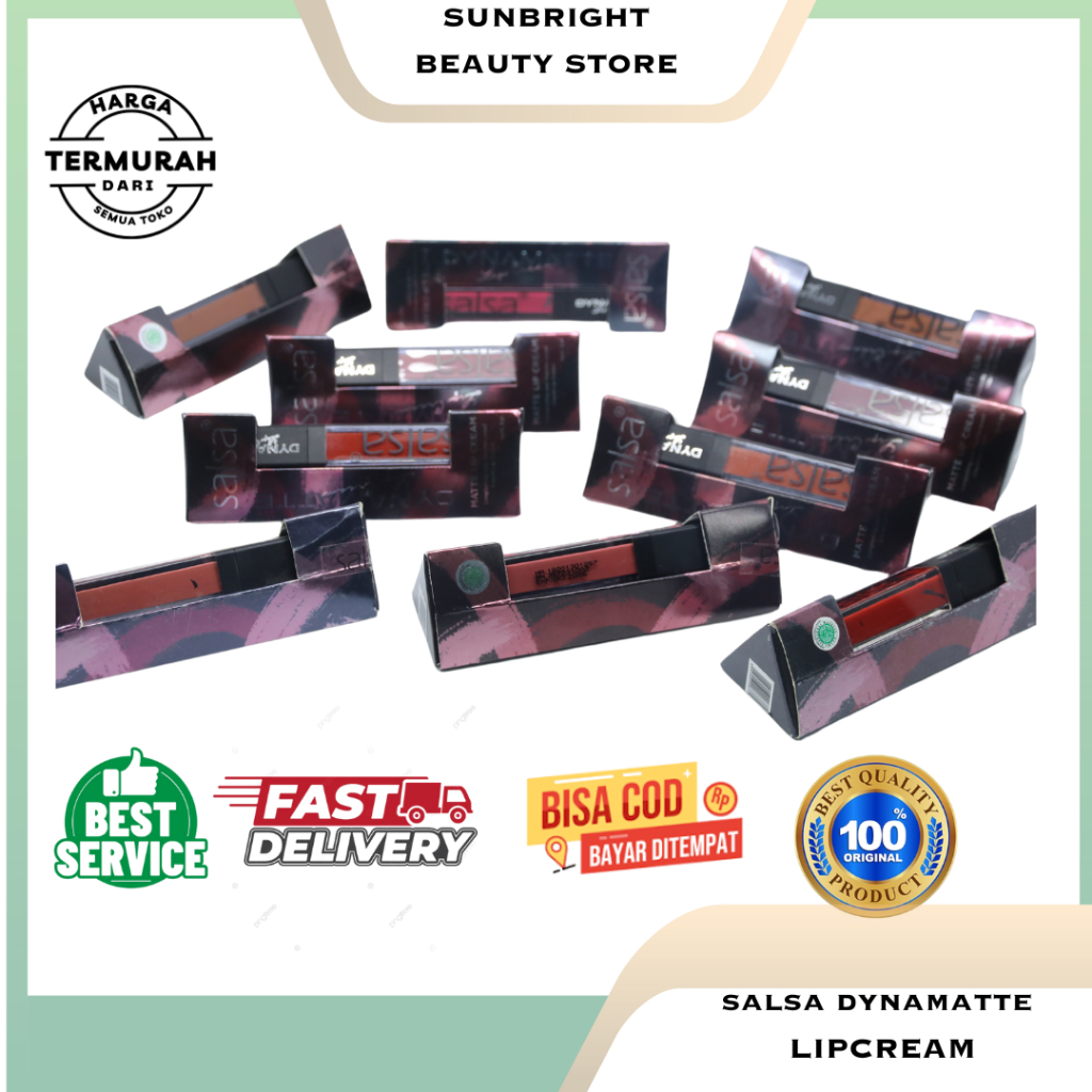 SALSA Dynamatte Lip Cream - Matte Lip Cream - Lip Cream Dynamatte / Lip Cream / Lip Matte
