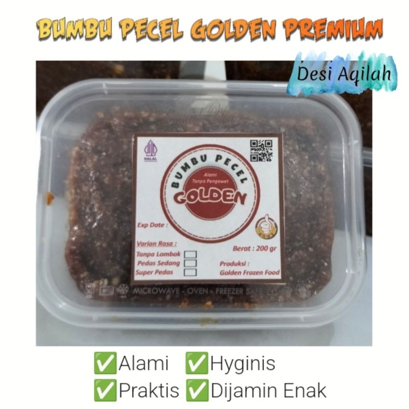 

Golden Pecel (Pecel JAWA Asli Enak Alami)