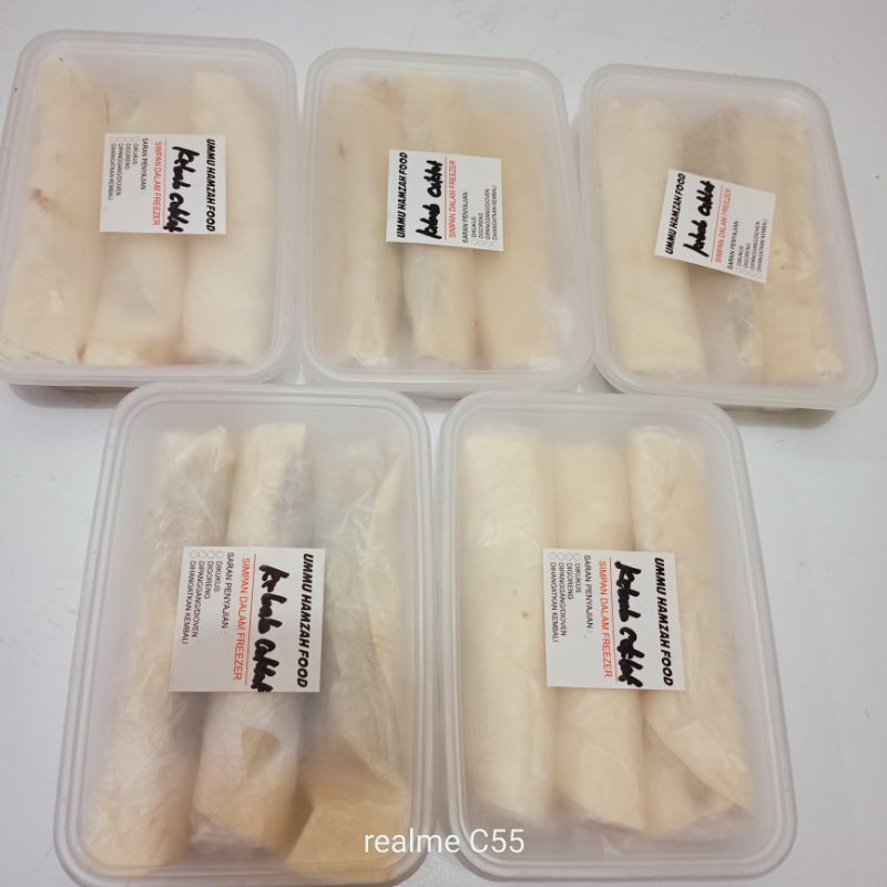 

kebab pisang coklat Frozen isi 3