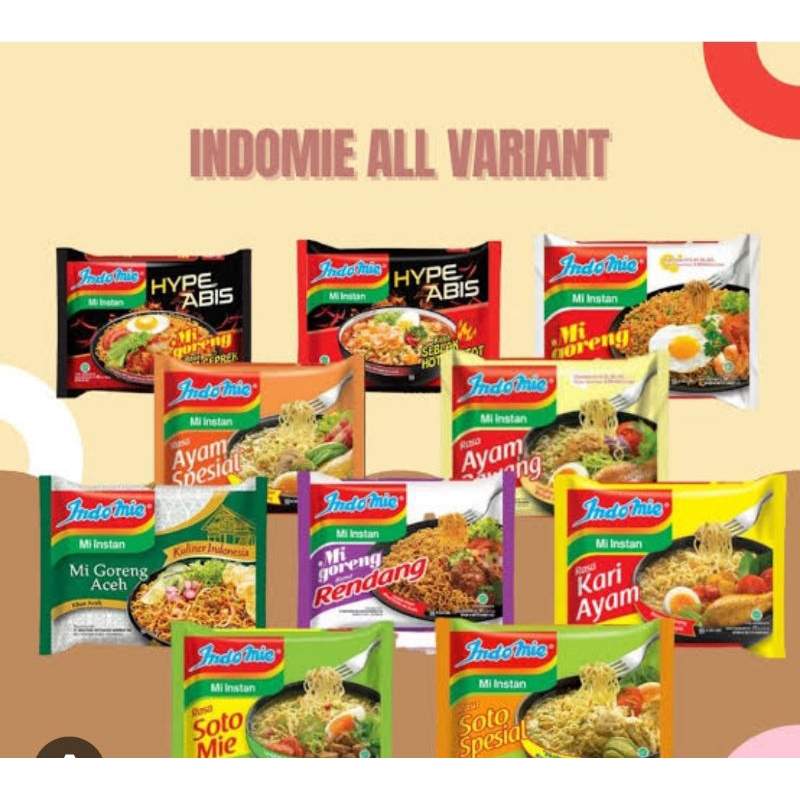 

MIE INDOMIE ALL VARIAN RANDOM