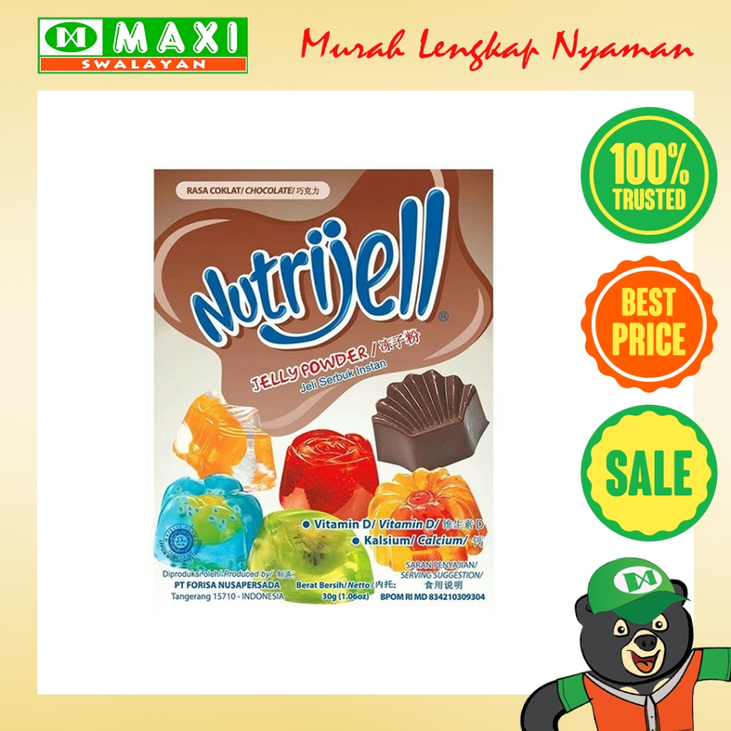 

Nutrijell Coklat Kemasan 30gr