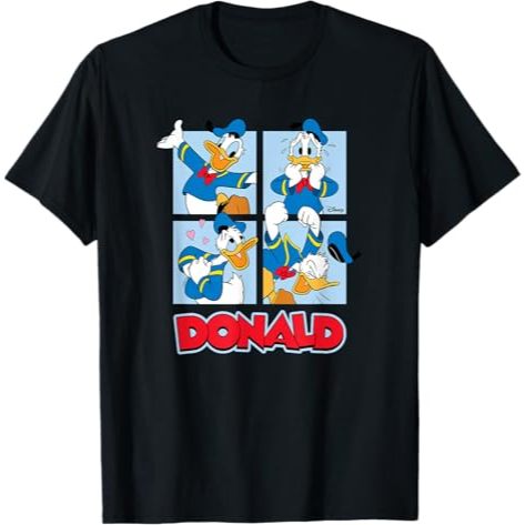 BAJU KAOS - Donald Duck - Donald Duck Grid T-Shirt