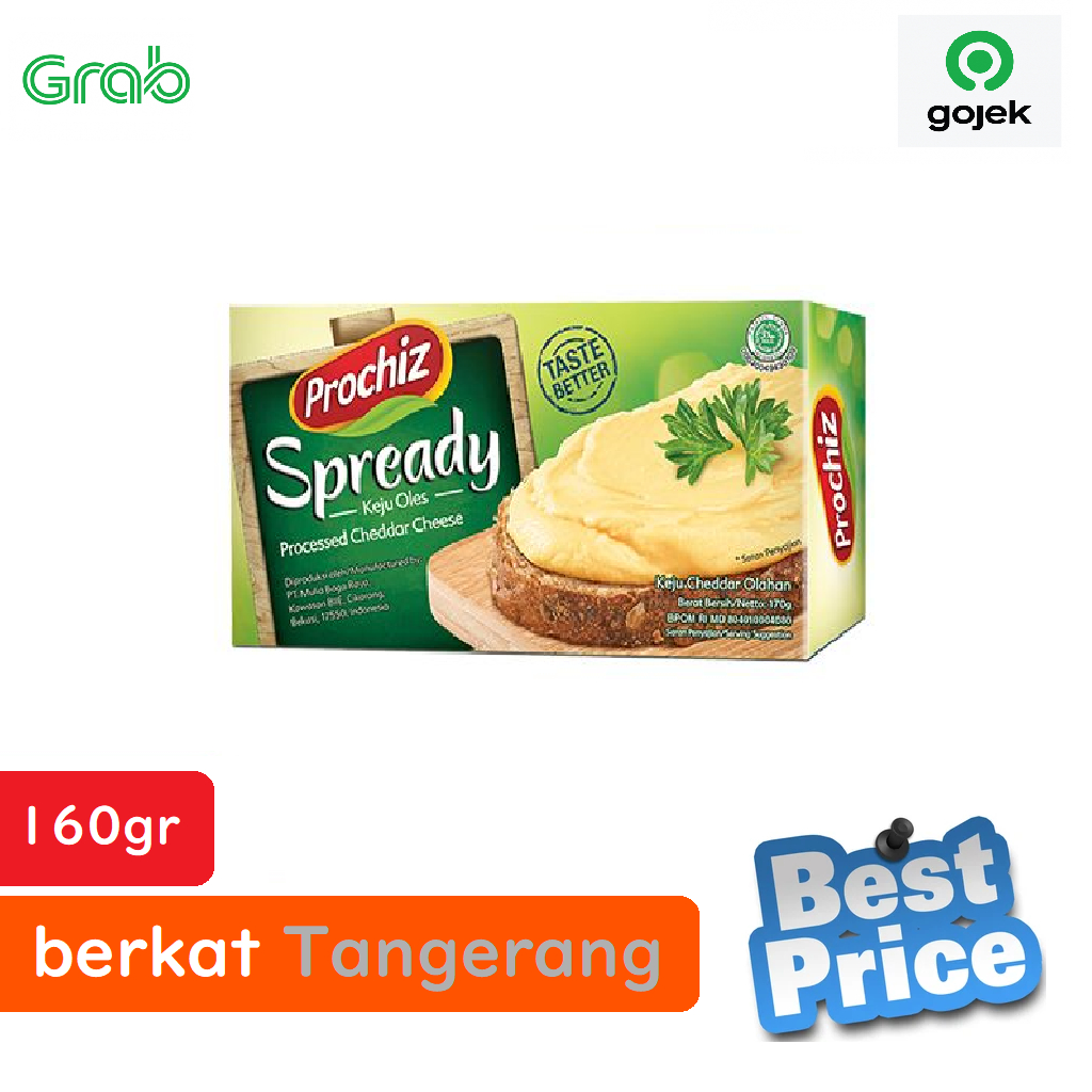 

Prochiz Spready Keju Oles 160gr