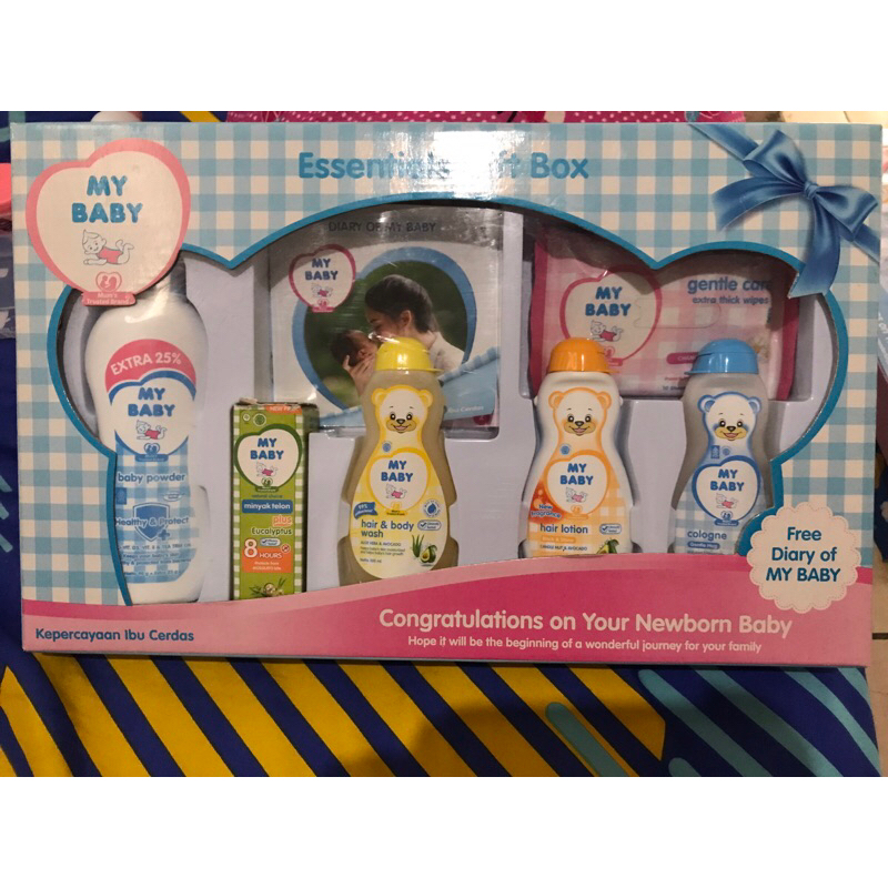 new ex kado my baby skincare one set