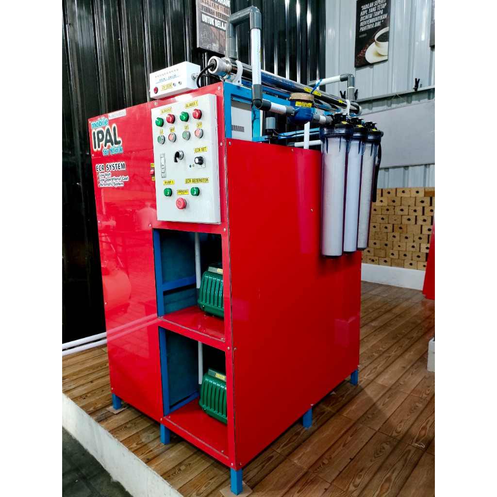 IPAL Portable Mesin Pengolahan Limbah | Klinik Rawat Inap Type K2 & K3 ( 2000L/day & 3000L/day )