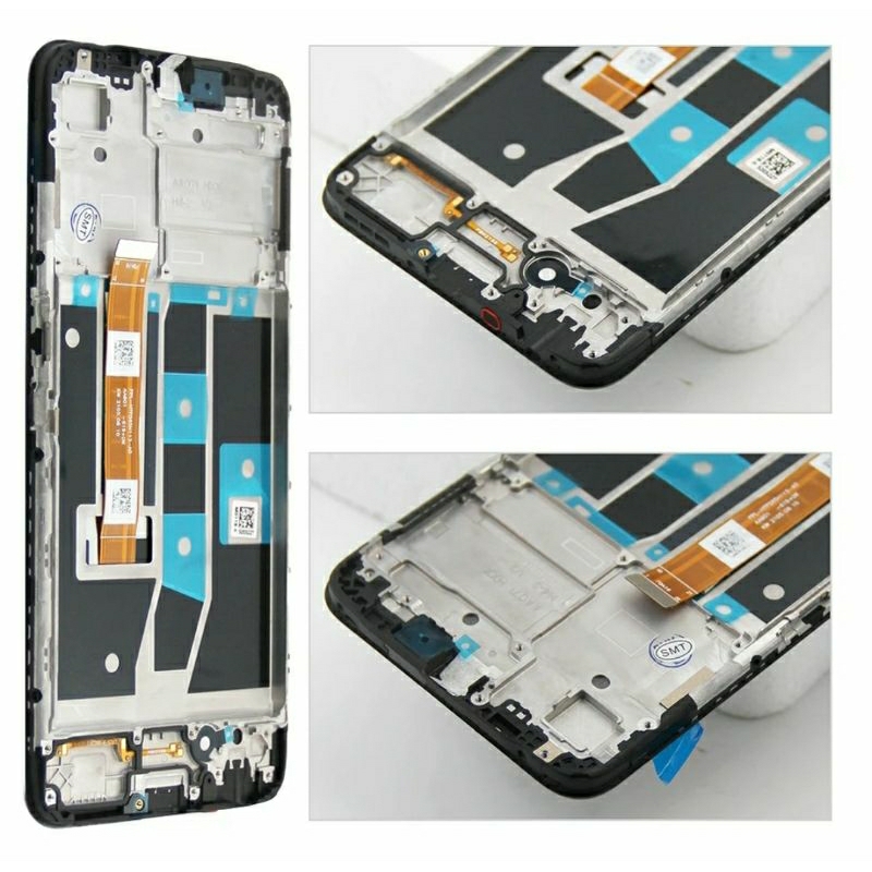 Lcd Fullset frame Copotan Oppo A16 Original tes garansi