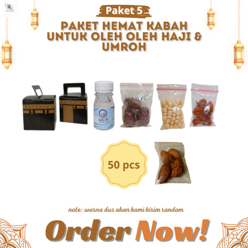 

paketan hemat almond KABAH untuk oleh oleh haji dan umroh 50 pcs (isi air zamzam 50 ml)