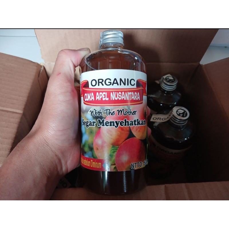 

ORGANIK CUKA APEL NUSANTARA 500ml – With The Mother