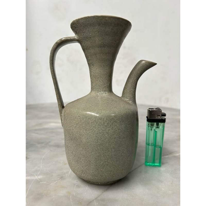 Keramik China Kuno Dinasty Teko Seladon Crackle Antik