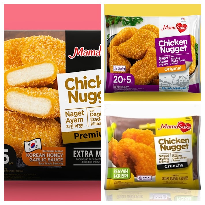

Mamasuka Chicken Nugget | Crunchy, Original, Premium | 150gr - 170gr - 400gr - 460gr