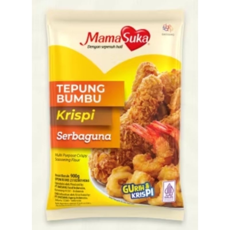 

MAMA SUKA TEPUNG KRISPI SERBAGUNA 210GR DAN 70GR