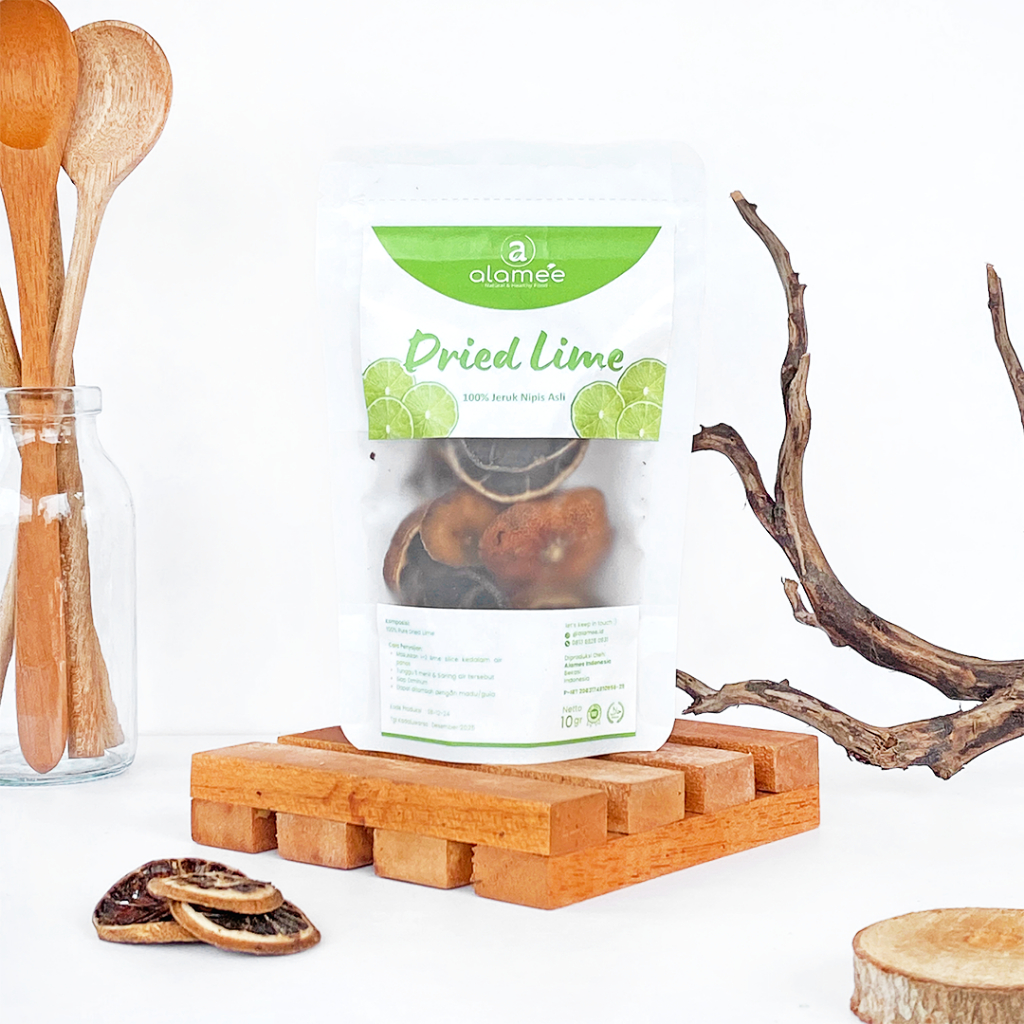

ALAMEE Jeruk Nipis Kering Dried Lime Slice Tea Teh Herbal Buah Iris Organik Organic 10gr