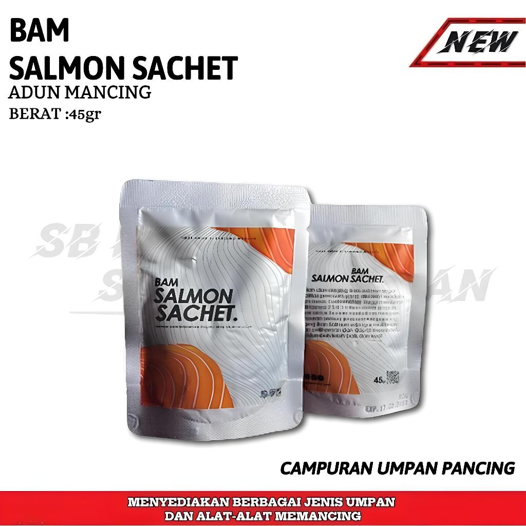 amisan bam Salmon Sachet ADUN MANCING untuk campuran umpan pancing