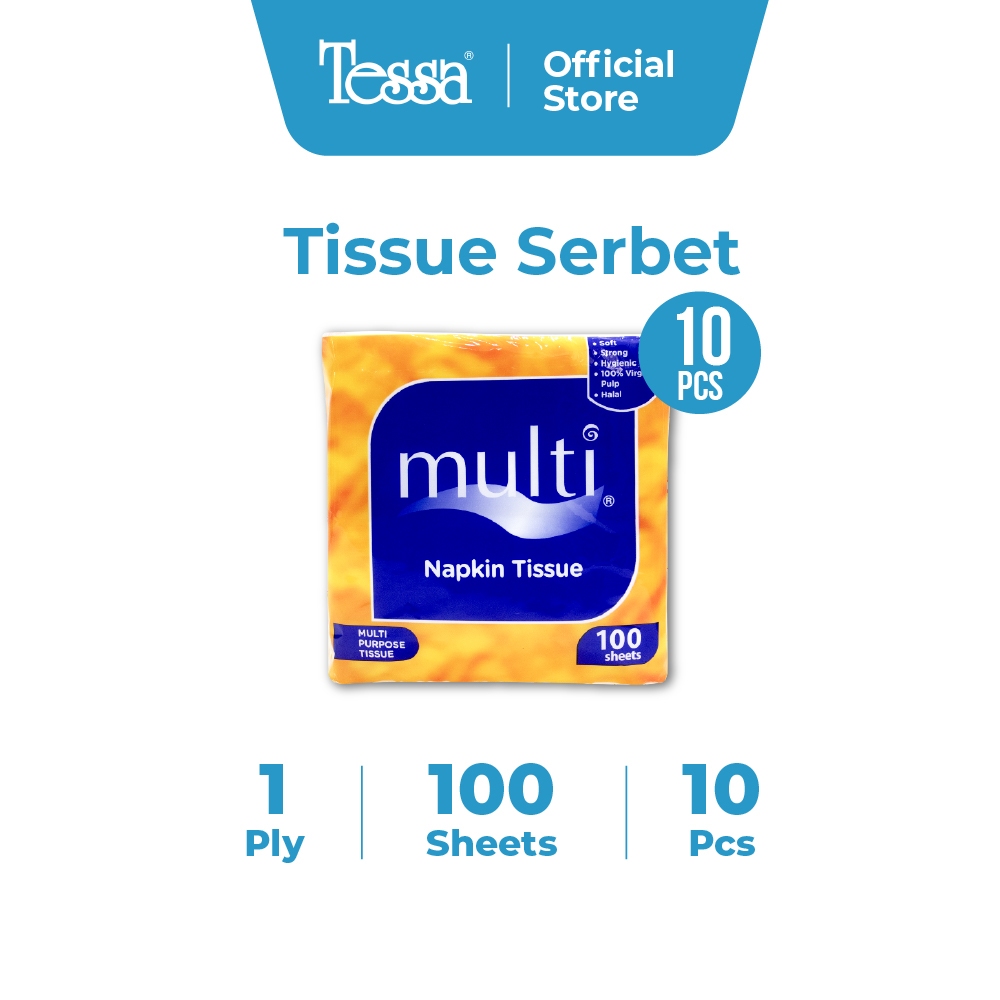Tissue Multi - Napkin Lunch 100s - 10 Set