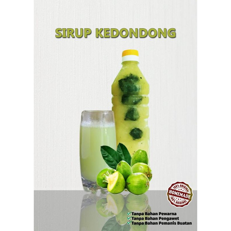 

Sirup Kedondong 100% Asli Homemade