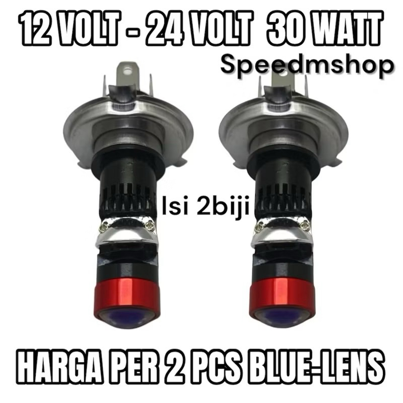 LAMPU LED LASER MOBIL MOTOR LAMPU LED H4 24VOLT - 12VOLT AVANZA BRIO TOYOTA DAIHATSU NISSAN
