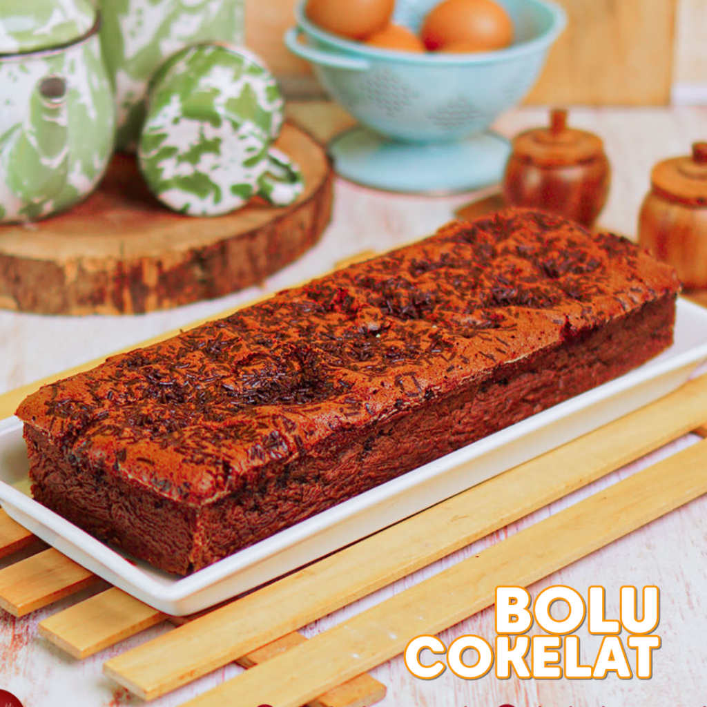 

The Bolu Rampah Bolu Cokelat - Oleh oleh khas Makassar
