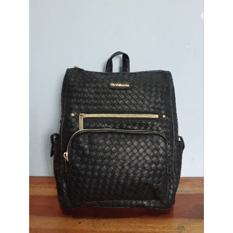 Ransel fashion anyam GILES n BROOKS
