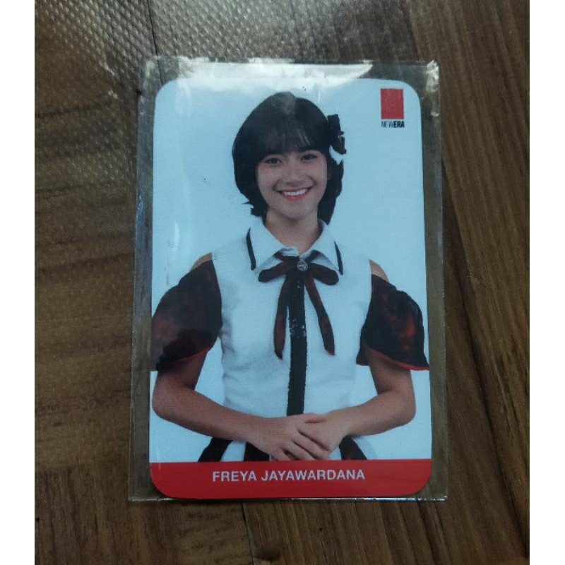 Photocard PC Official JKT48 Spring Has Come Meet n Greet Nice to See You Freya