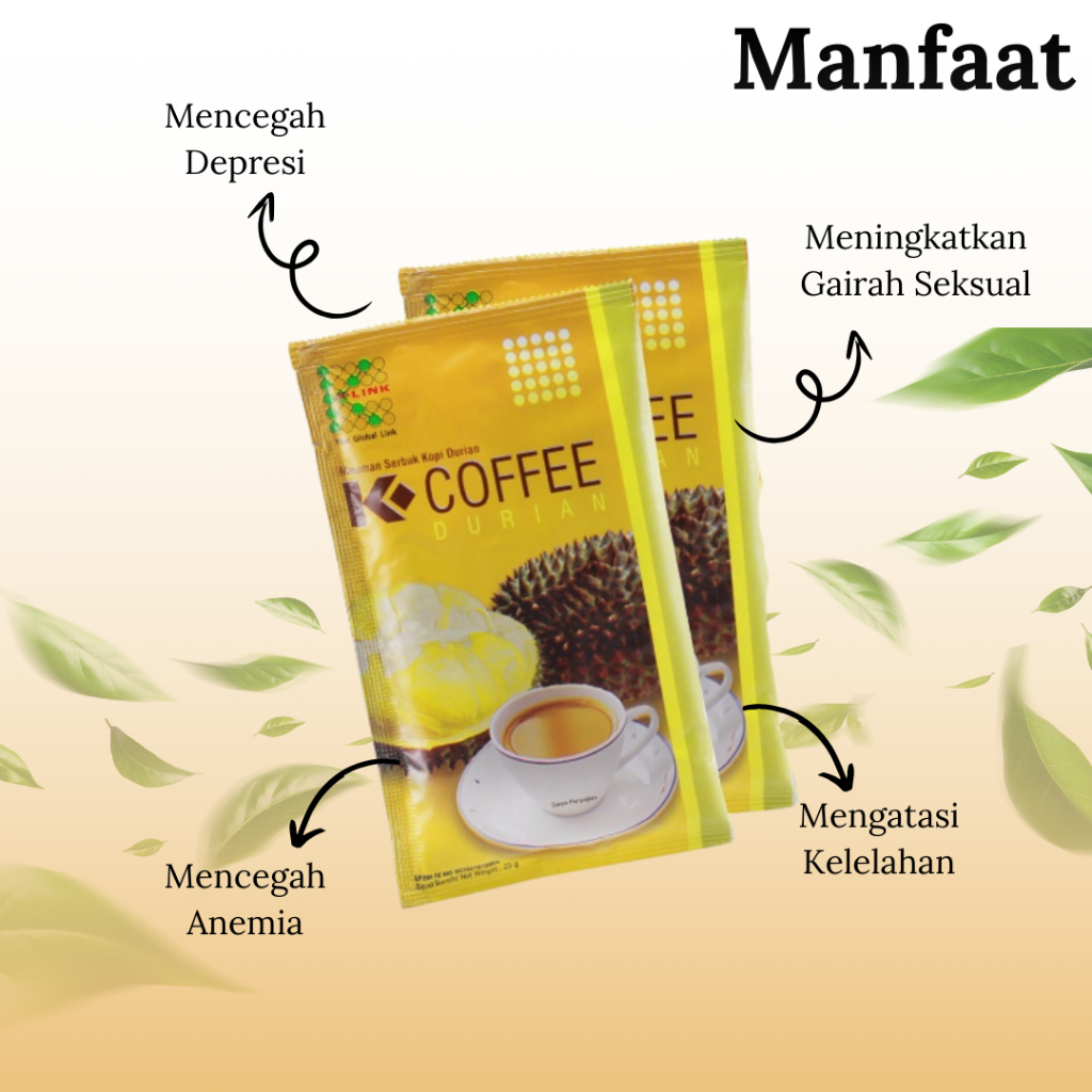 

RB22 K - Coffee Durian Kopi Durian K Link K - C Minuman Serbuk Kopi Rasa Durian