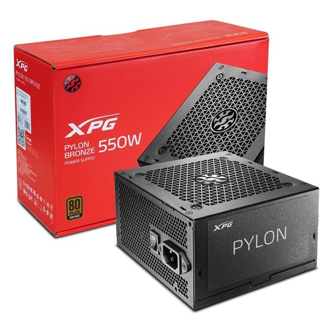 Ready stok PSU ADATA XPG PYLON 550W / XPG PYLON 550W BRONZE