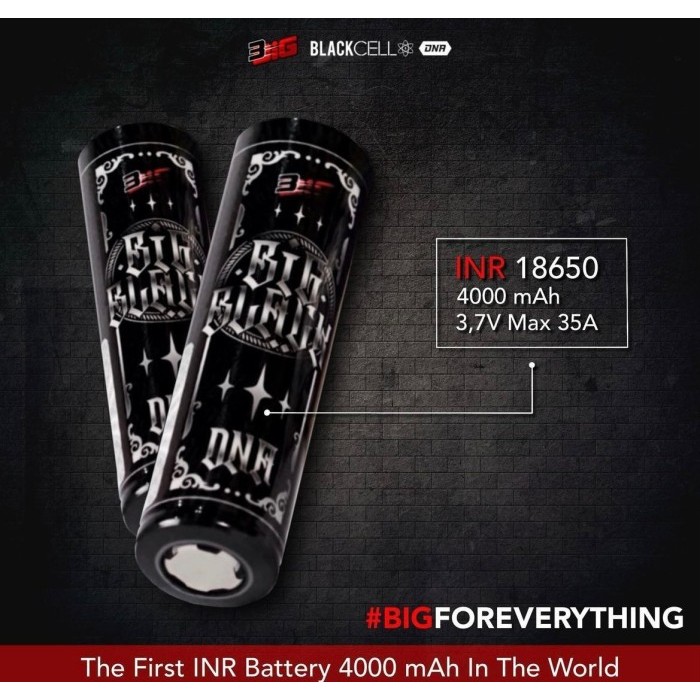 Battery 4000mah blackcell dna authentic