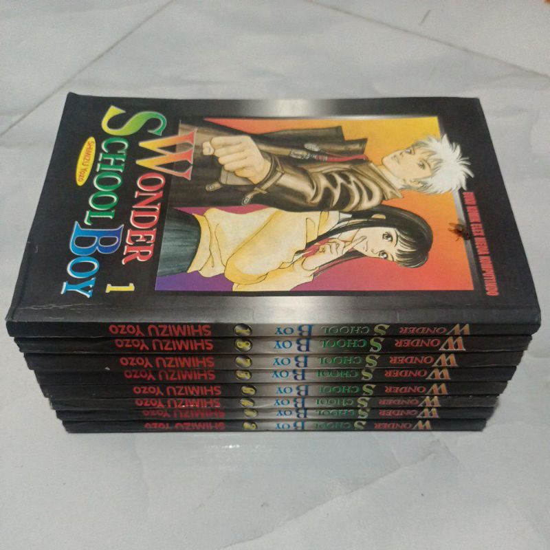 komik wonder school boy