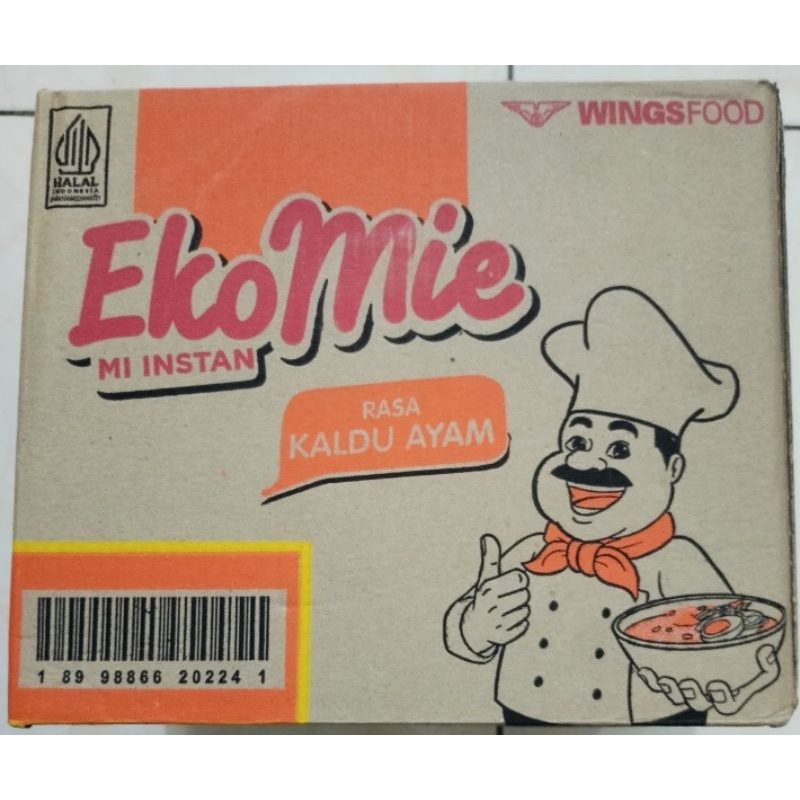 

Ekomie Kuah 1 dus isi 40 bks