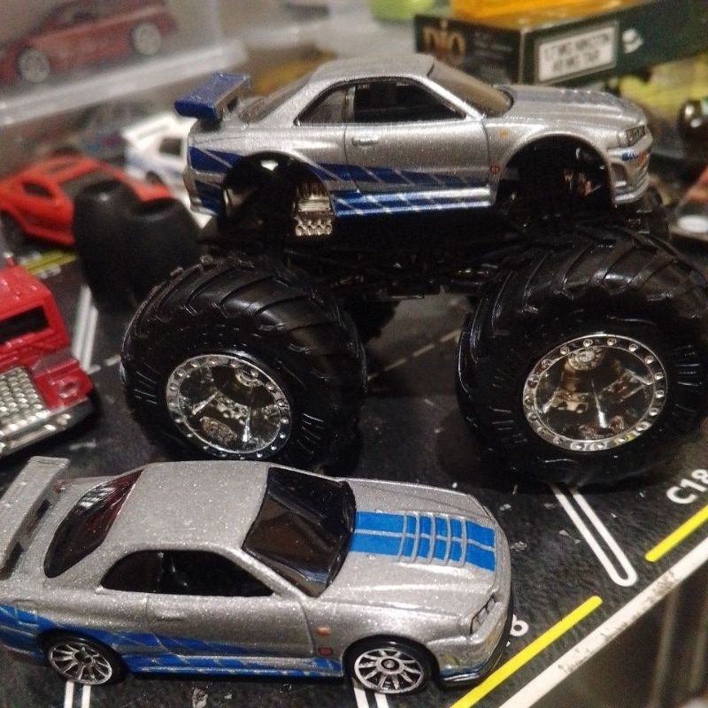 Hot Wheels Nissan GTR R34 Fast Furious